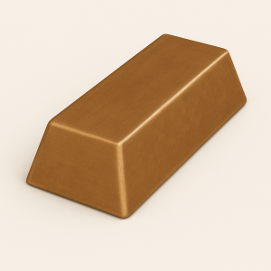 Чушка бронзовая БрА10Ж3Мц2 ГОСТ 614-97 в наличии в Тюмени