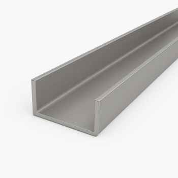 Профиль п-образный нержавеющий 100х50х6х6 мм AISI 304L в наличии в Тюмени