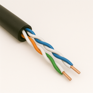 Витая пара с тросом U/UTP 6 4 пары 24 AWG неэкранированная в наличии в Тюмени