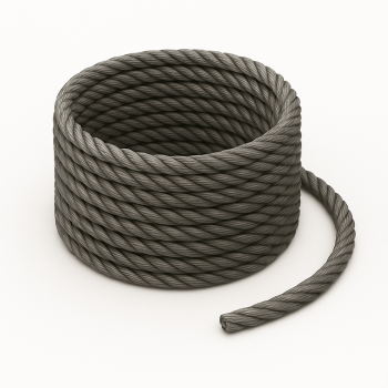 Канат одинарной свивки оцинкованный (С) 5 мм ГОСТ 3063-80 в наличии в Тюмени