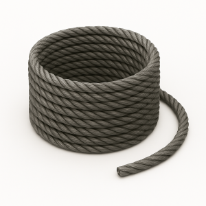 Канат одинарной свивки ТК 27 мм ГОСТ 3064-80 в наличии в Тюмени