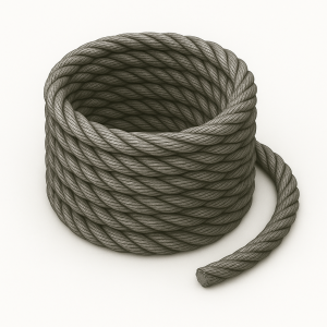 Канат тройной свивки ЛК-Р 30 мм ГОСТ 3089-80 в наличии в Тюмени