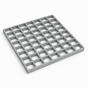 Решетчатый настил P 33х11/30х2 500х1000 мм в наличии в Тюмени