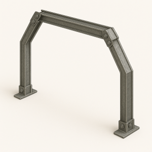 Трапециевидная податливая крепь 4 стойки КМП-Т4 СВП-27 в наличии в Тюмени