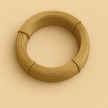 Латунная проволока тянутая 0,8 мм Л63 ГОСТ 1066-2015 в наличии в Тюмени