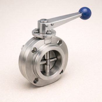 Клапан Бабочка S-S AISI 304L DN 50 (52х1,5) в наличии в Тюмени