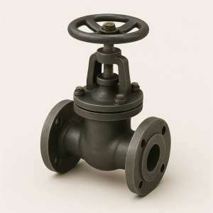 Задвижка чугунная фланцевая ДУ 80 РУ 16 30ч6бр в наличии в Тюмени