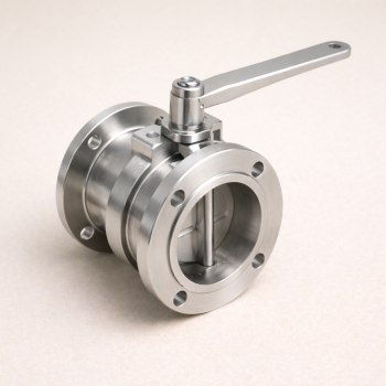 Заслонка проходная ВР/ВР с пневмоприводом воздух-пружина AISI 304 DN 65 в наличии в Тюмени