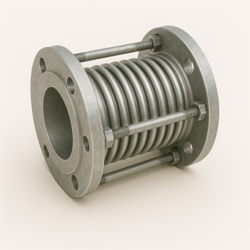 Компенсатор стальной осевой фланцевый ДУ 200 в наличии в Тюмени