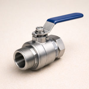 Кран шаровой из двух частей ВР/ВР AISI 304 1/2" в наличии в Тюмени