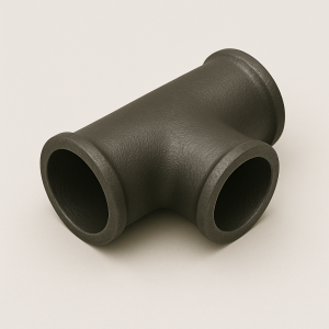 Чугунный тройник раструб-фланец 100 мм в наличии в Тюмени