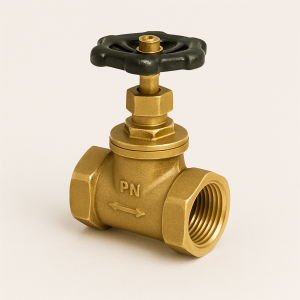 Клапан обратный латунный муфтовый пружинный ДУ 15 в наличии в Тюмени