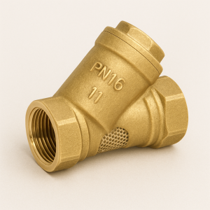 Латунный фильтр сетчатый резьбовой ДУ 15 РУ 16 ГОСТ 15527-2004 в наличии в Тюмени