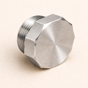 Заглушка под десятигранник AISI 304 3" НР в наличии в Тюмени