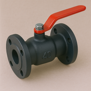 Чугунный кран конусный проходной фланцевый ДУ 25 РУ 10 ГОСТ 9702-87 в наличии в Тюмени