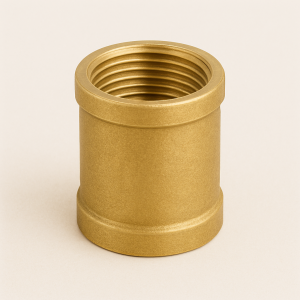 Муфта латунная переходная резьбовая 20х15 мм 3/4х1/2 ГОСТ 32590-2013 в наличии в Тюмени