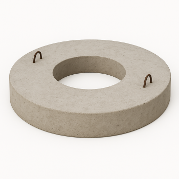 Плита перекрытия колодца ПП25-1 в наличии в Тюмени